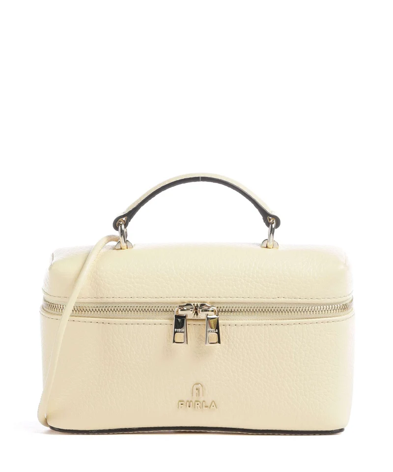 Furla Camelia Micro Umhängetasche cremino
