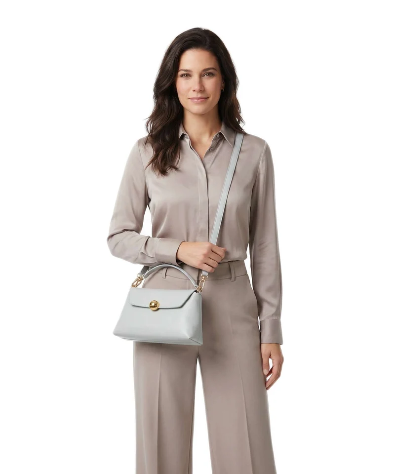 Furla Sfera Soft Mini Umhängetasche nebbia gray