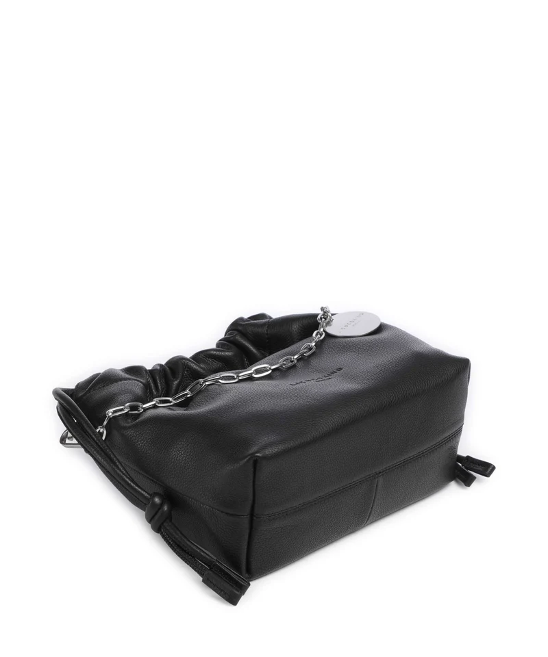Liebeskind Lya II Small Pebble S Bucket Handtasche black