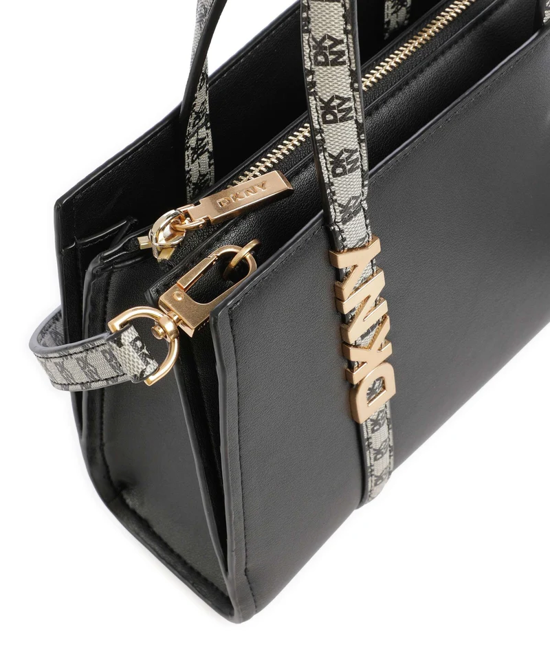 DKNY Avril Small Handtasche black/gold