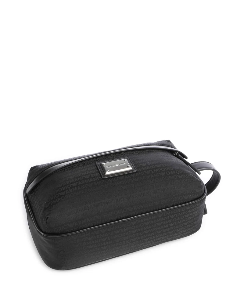 Emporio Armani Monogram Kulturbeutel black beauty