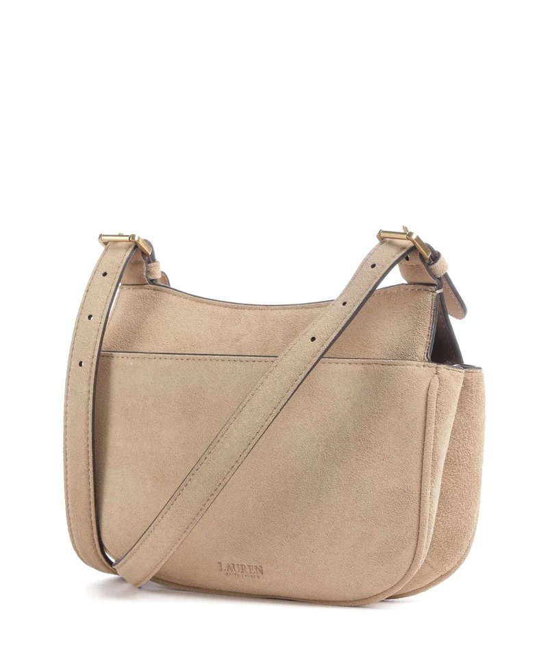 Lauren Ralph Lauren Marcy Medium Umhängetasche tan