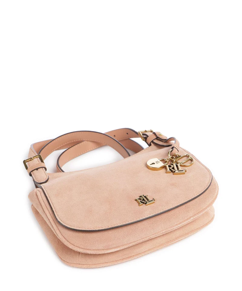 Lauren Ralph Lauren Marcy Medium Umhängetasche pink sienna