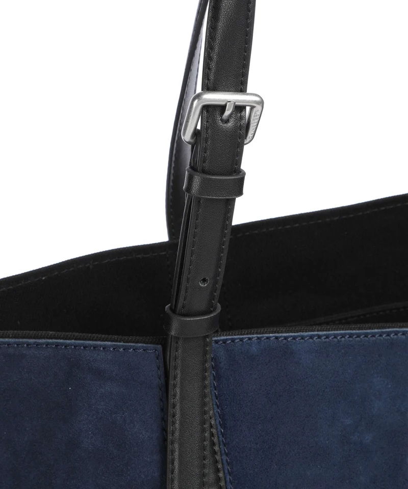 Liebeskind Una Recycled Suede M Shopper peacoat