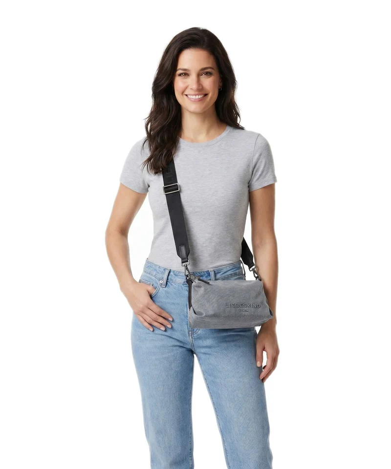 Liebeskind Elvira Denim S Umhängetasche blue denim