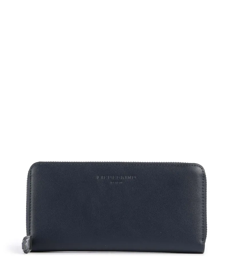 Liebeskind Sally Audrey Recycled Soft Calf Geldbörse peacoat