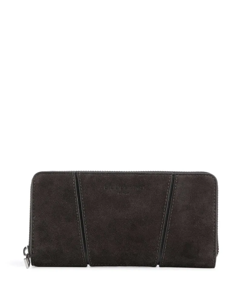 Liebeskind Una Gigi Recycled Suede L Geldbörse deep soil