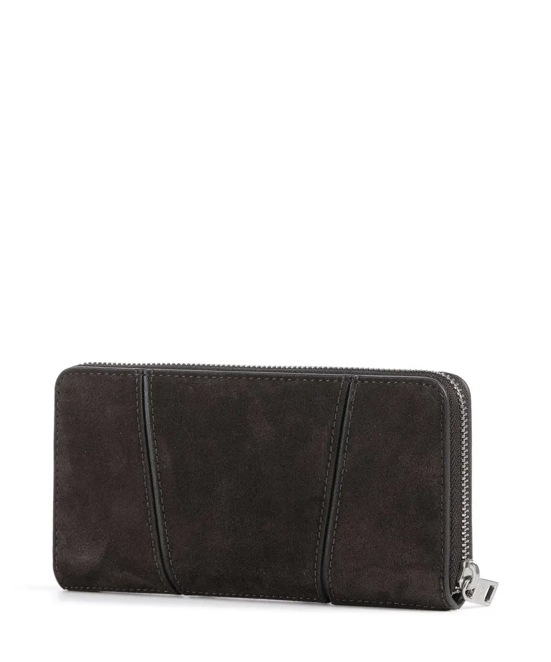 Liebeskind Una Gigi Recycled Suede L Geldbörse deep soil