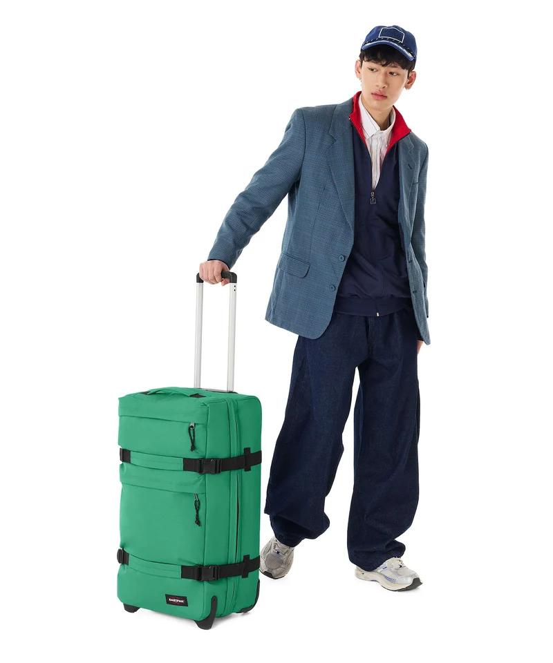Eastpak Transit'R Plus Core M Rollenreisetasche shamrock green