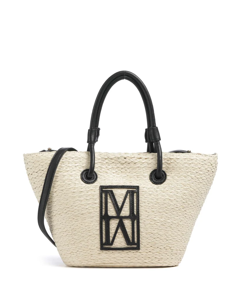 Marc O'Polo Joana Handtasche light raffia