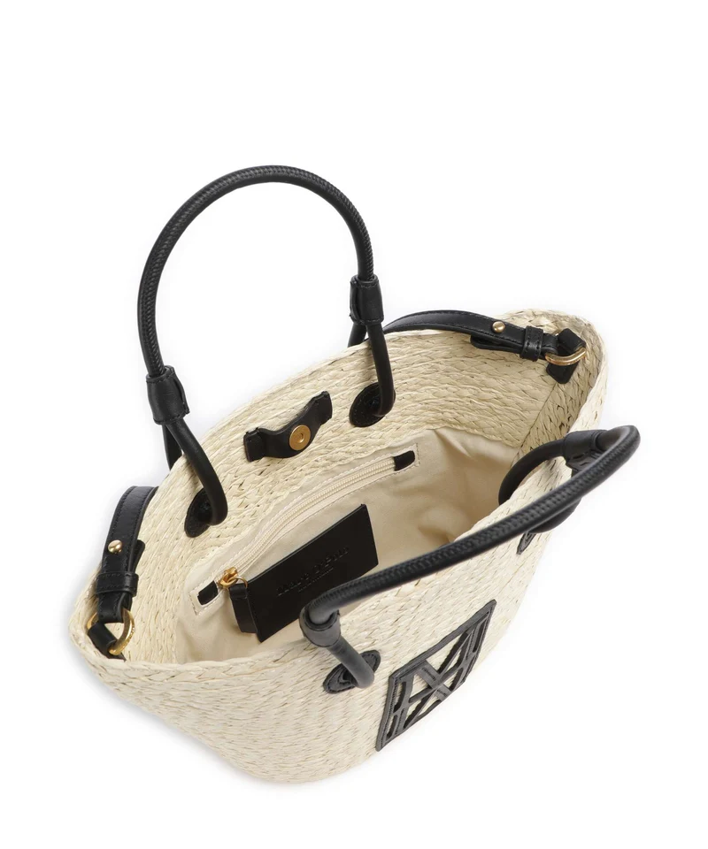 Marc O'Polo Joana Handtasche light raffia