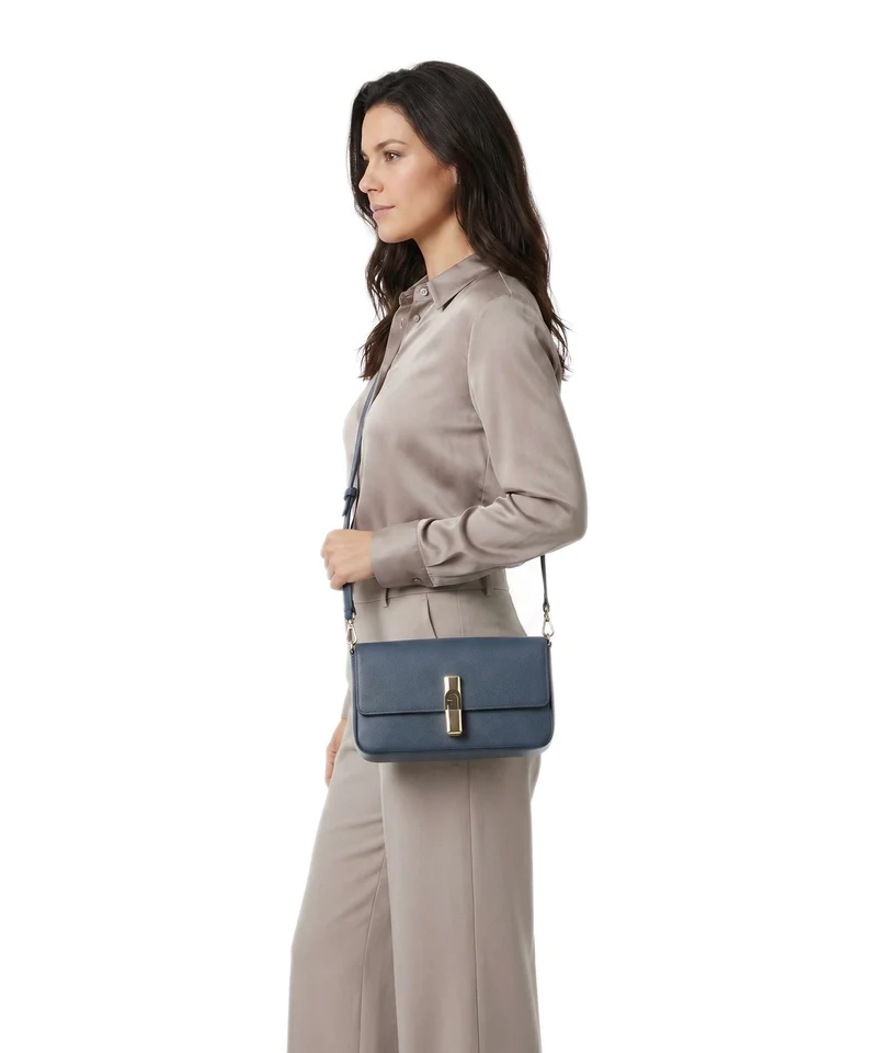 Furla Iride S Umhängetasche grigio blu