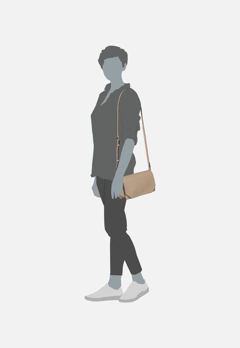 Lora 2154108 Stone - Crossbody Bag