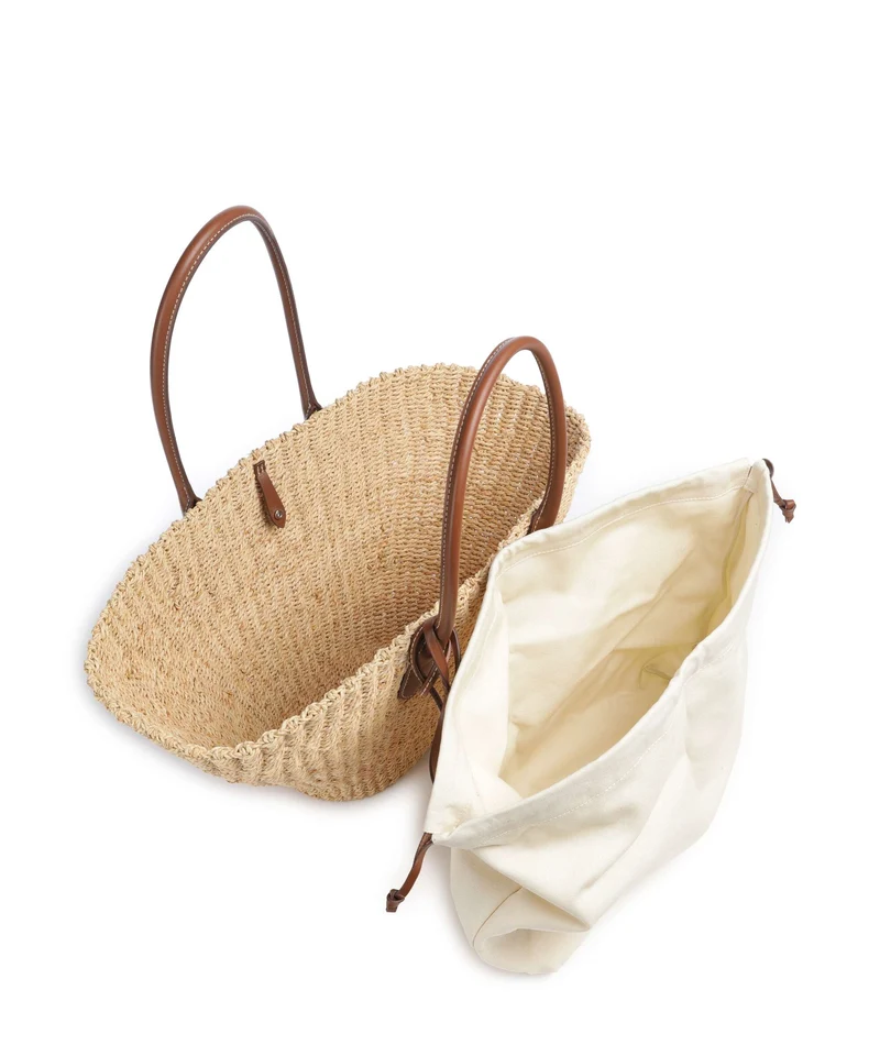 Polo Ralph Lauren Bellport Medium Shopper natural/cuoio
