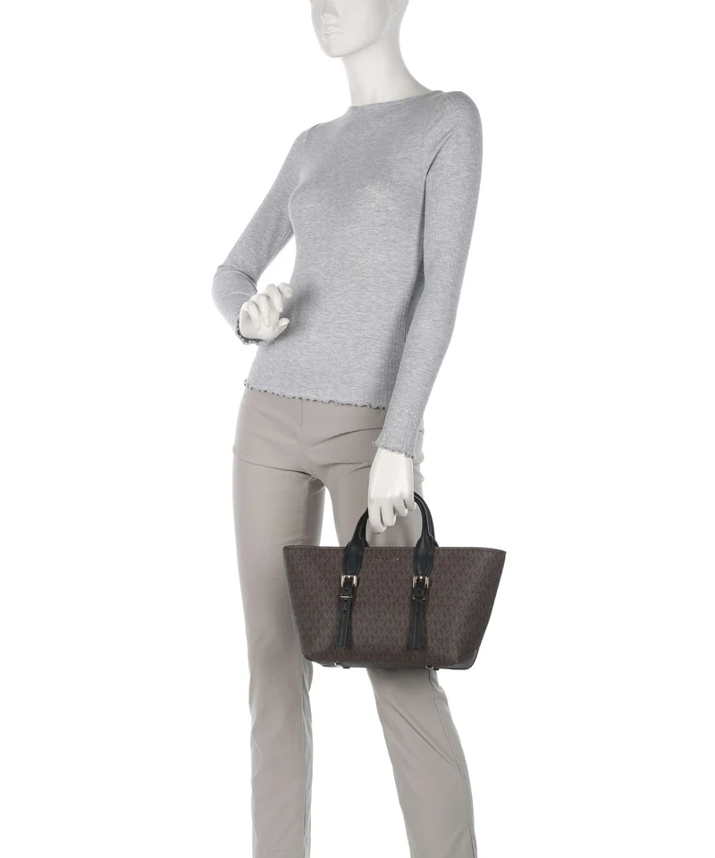 Michael Kors Moore Handtasche brown/black