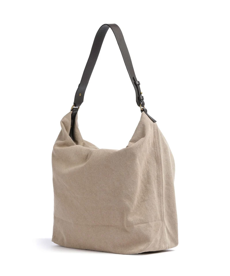 Liebeskind Clea Denim Beuteltasche beige