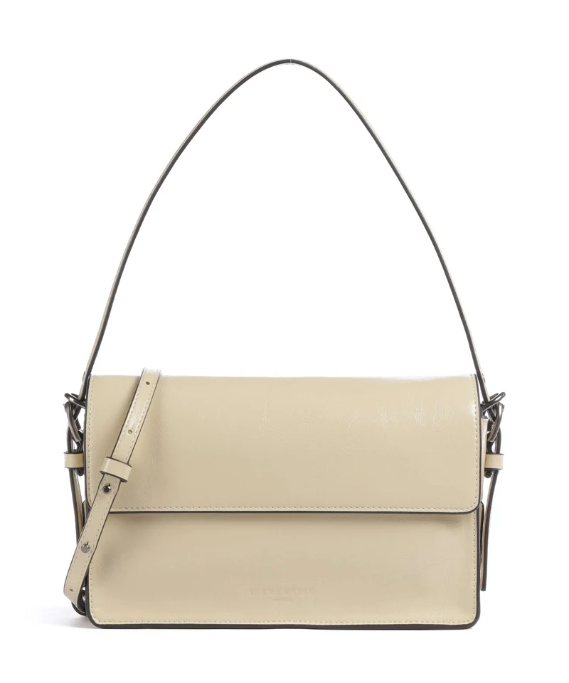 Liebeskind Audrey Recycled Lack Distressed S Schultertasche biscotti