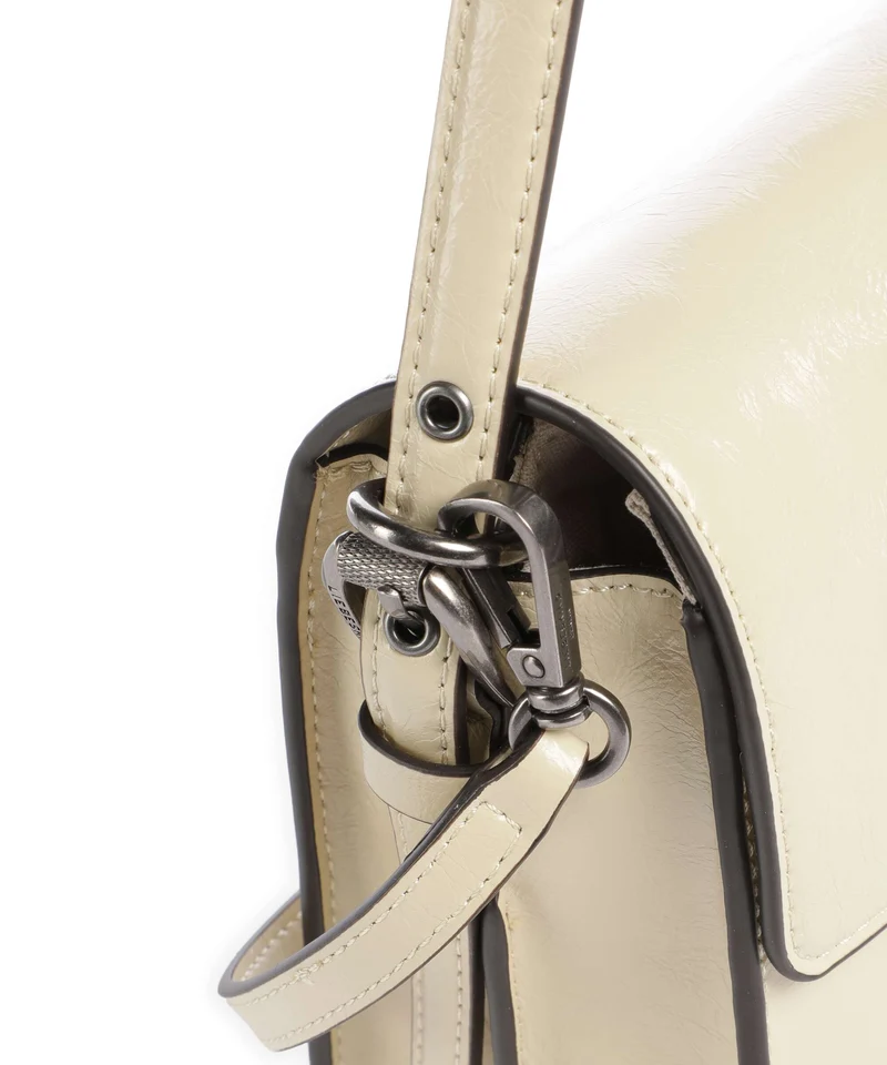 Liebeskind Audrey Recycled Lack Distressed S Schultertasche biscotti