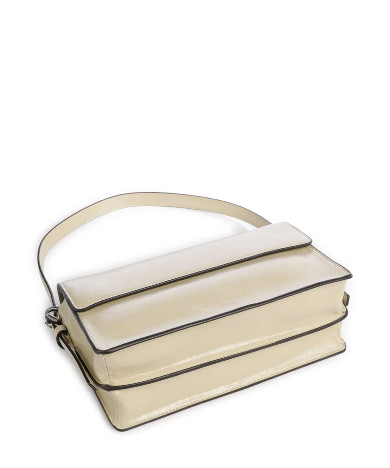 Liebeskind Audrey Recycled Lack Distressed S Schultertasche biscotti