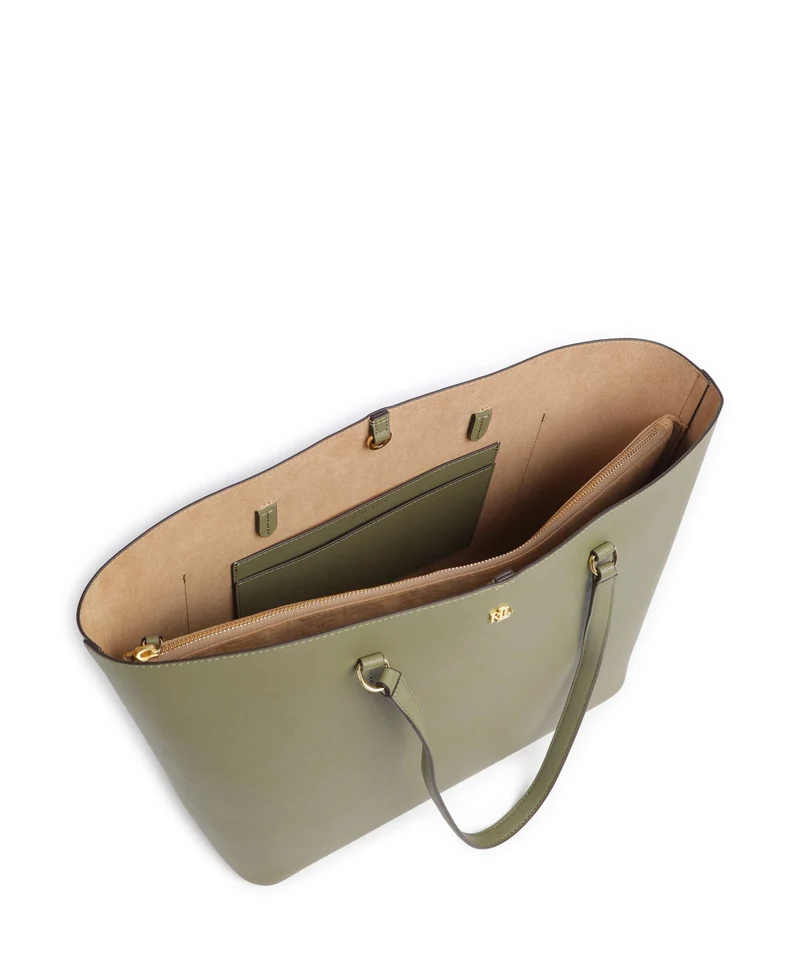 Lauren Ralph Lauren Karly Large Shopper sage green