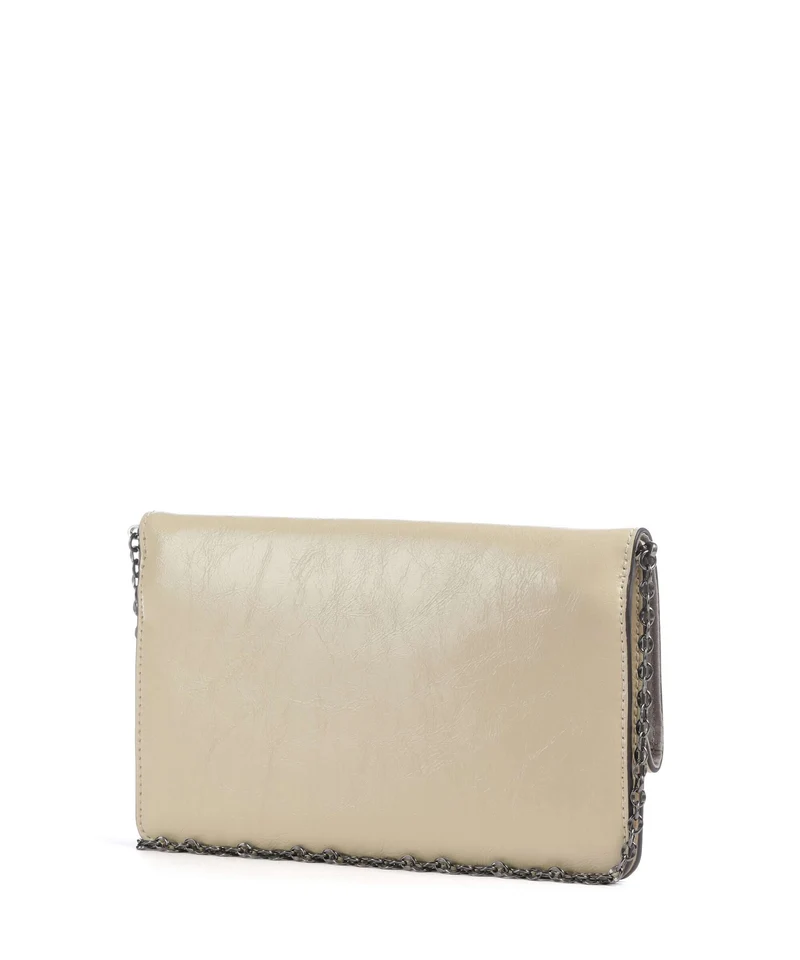 Liebeskind Audrey Recycled Lack Distressed S Umhängetasche biscotti