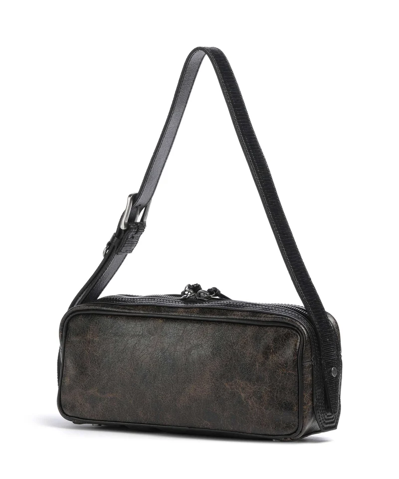 Liebeskind Juno Vintage PU S Schultertasche deep soil