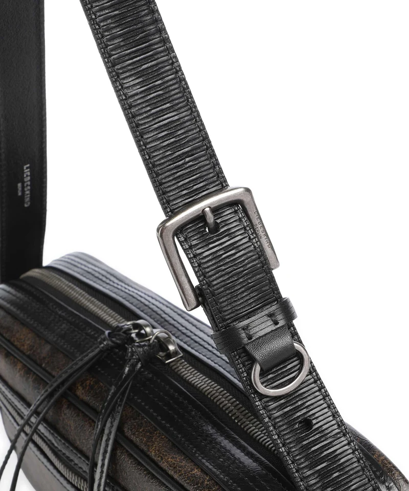 Liebeskind Juno Vintage PU S Schultertasche deep soil