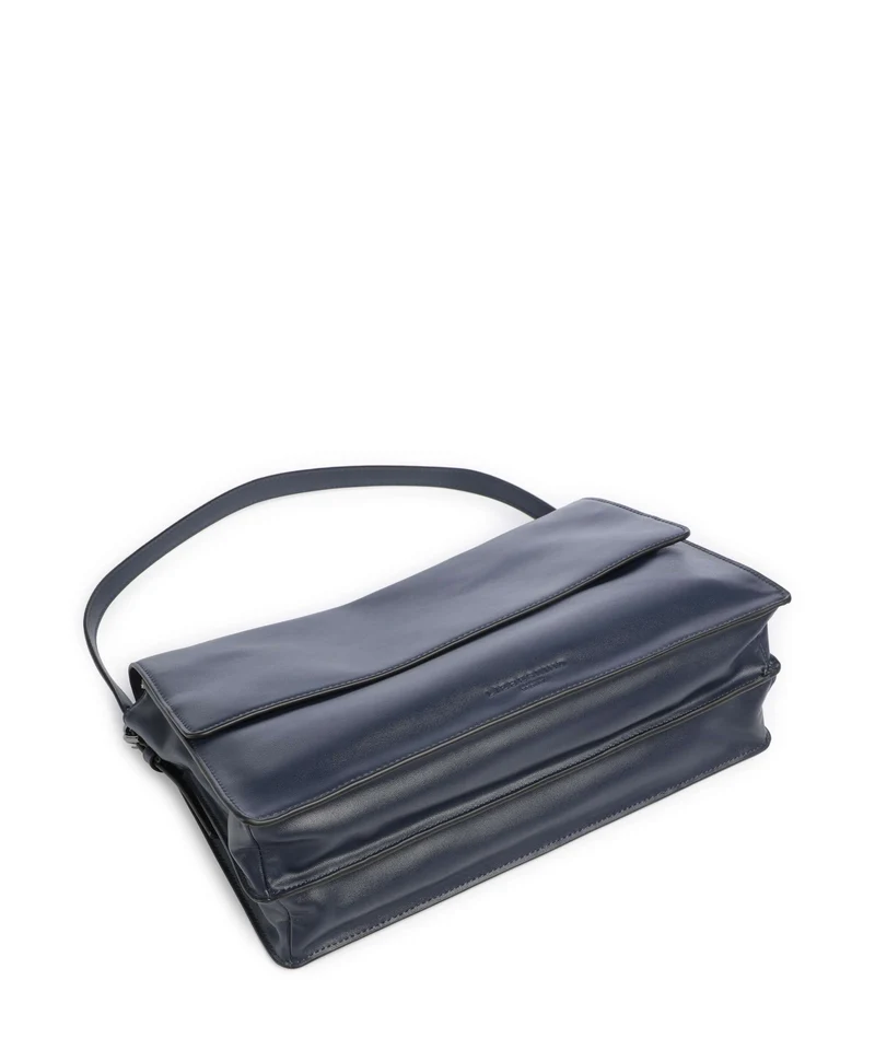 Liebeskind Audrey Recycled Soft Calf M Schultertasche peacoat