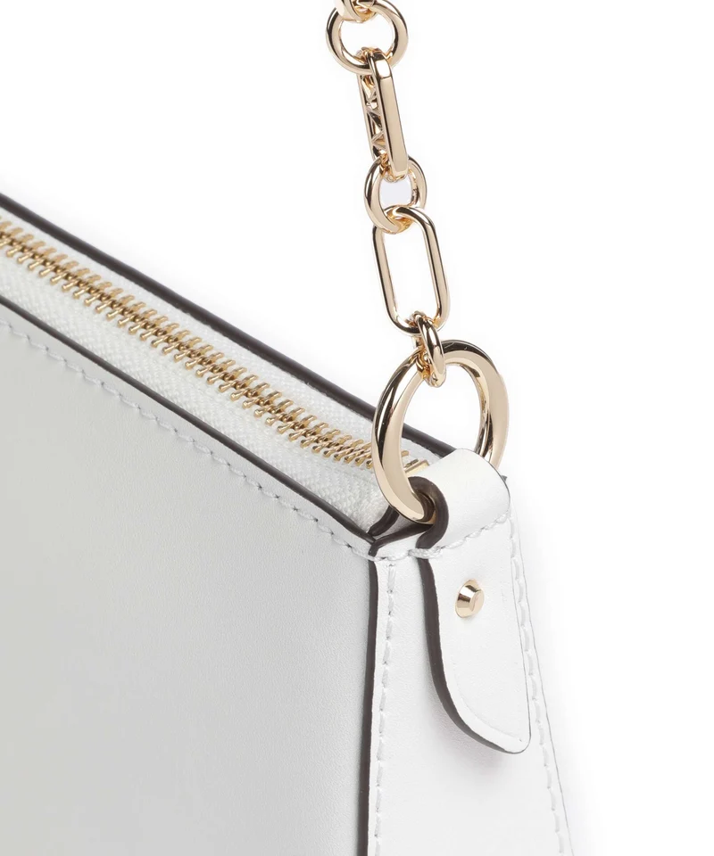 Michael Kors Empire Medium Schultertasche optic white