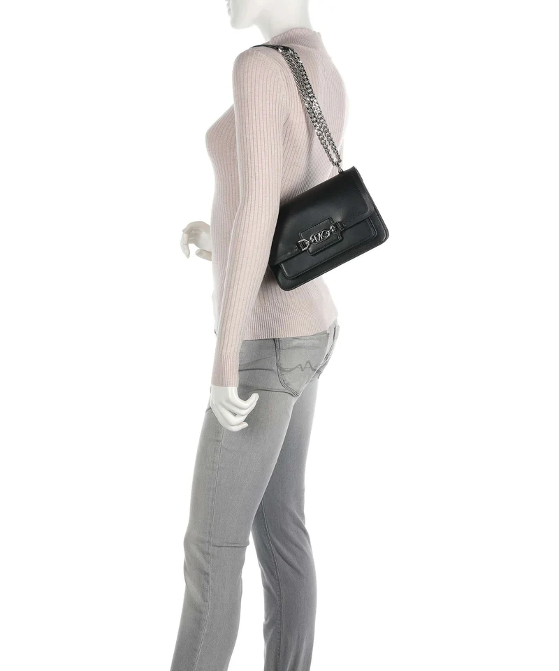 Michael Kors Heather Schultertasche black