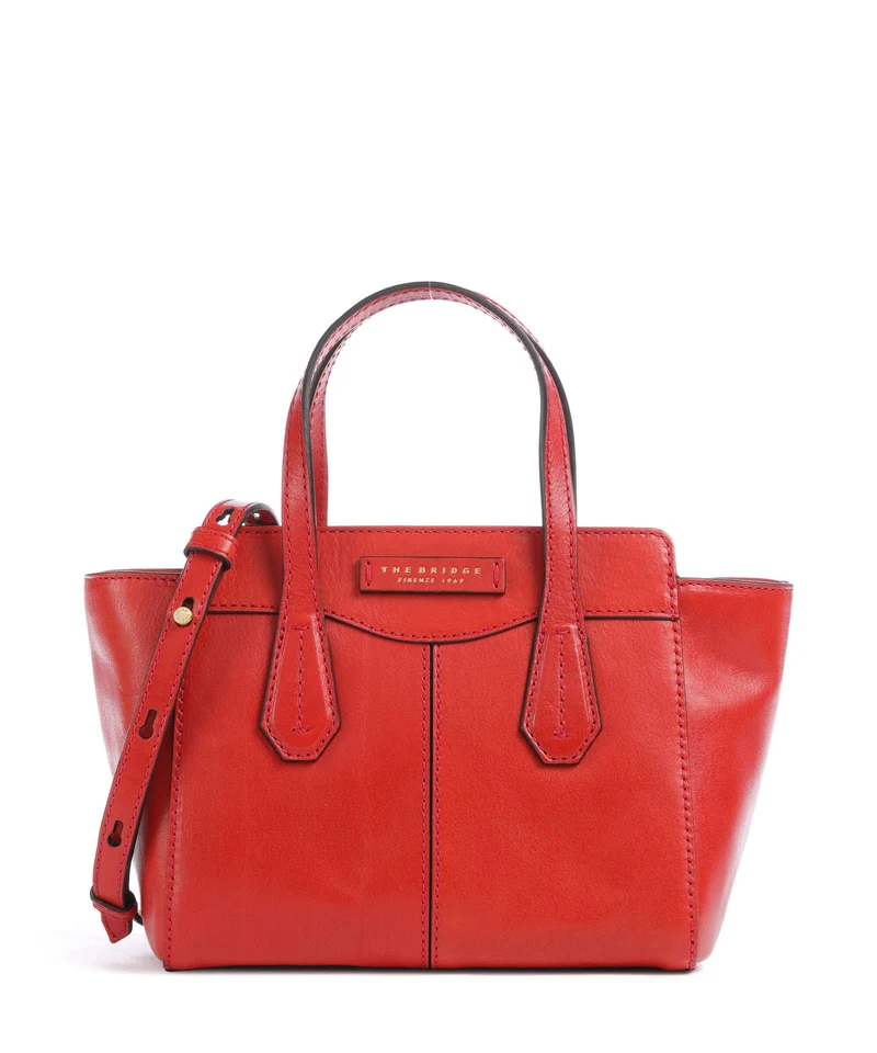 The Bridge Gloria Handtasche arancio bruciato/oro