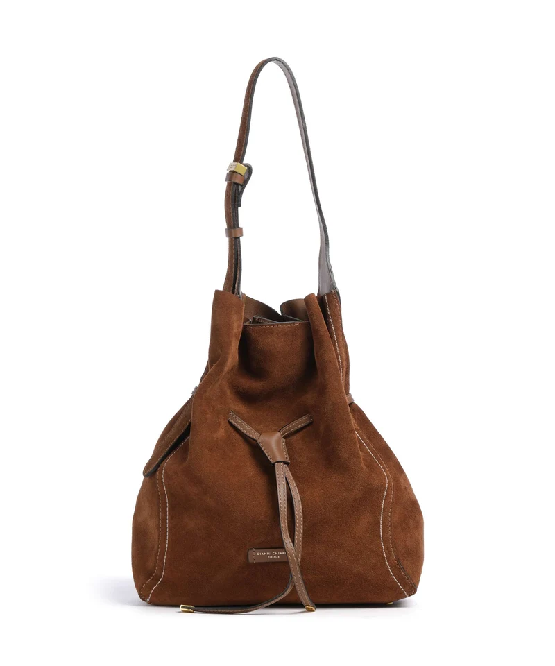 Gianni Chiarini Sienna Bucket Handtasche cognac