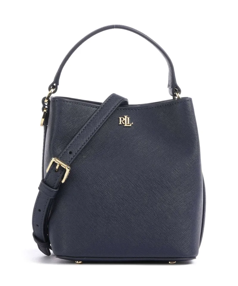 Lauren Ralph Lauren Reese Small Bucket Handtasche refined navy