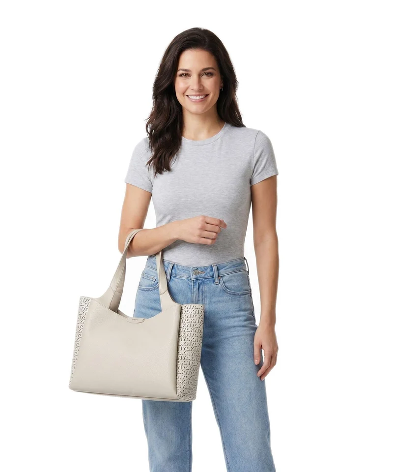 DKNY Willa Shopper light taupe