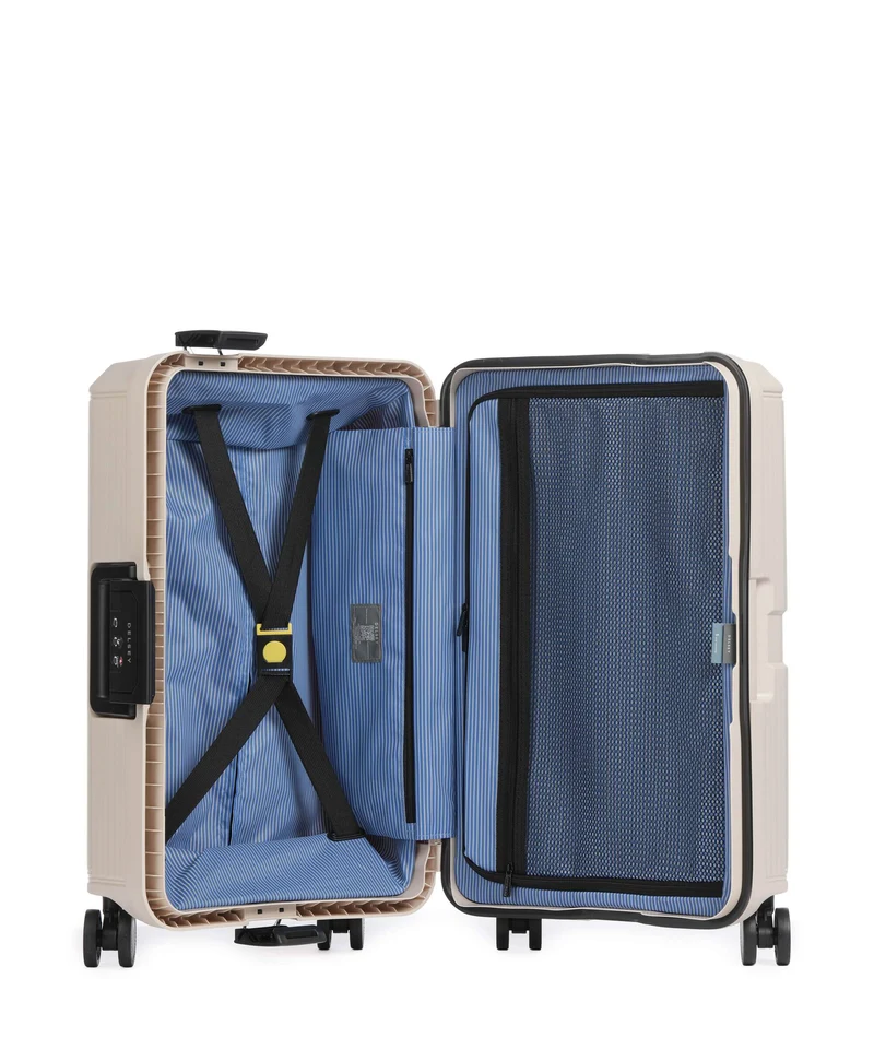 Delsey Paris Vauban 4-Rollen Trolley beige