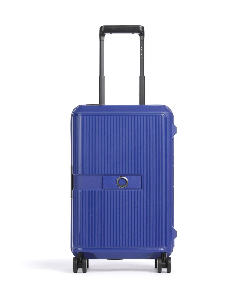 Delsey Paris Vauban 4-Rollen Trolley electric blue