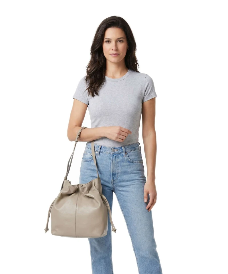 Marc O'Polo Sienna Bucket Handtasche earthy taupe