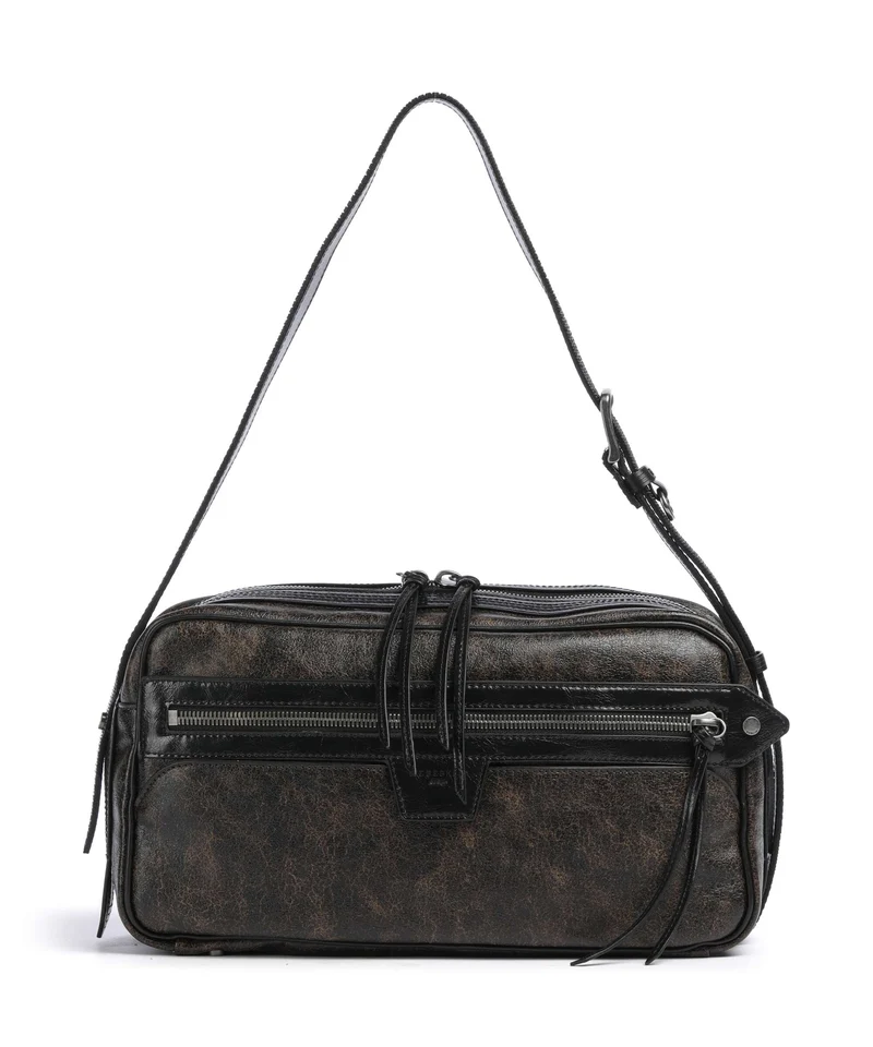 Liebeskind Juno Vintage PU M Schultertasche deep soil