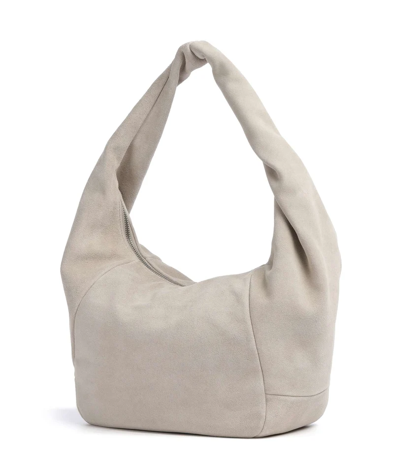 Liebeskind Farrah II Suede M Beuteltasche beige