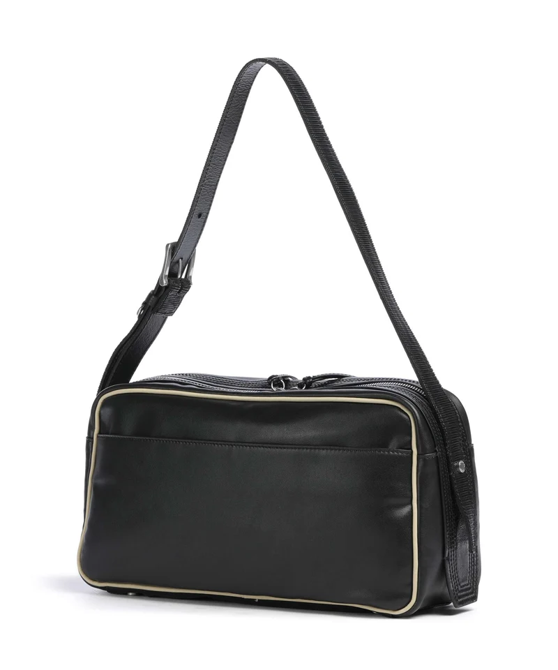 Liebeskind Juno Recycled Soft Calf M Schultertasche black