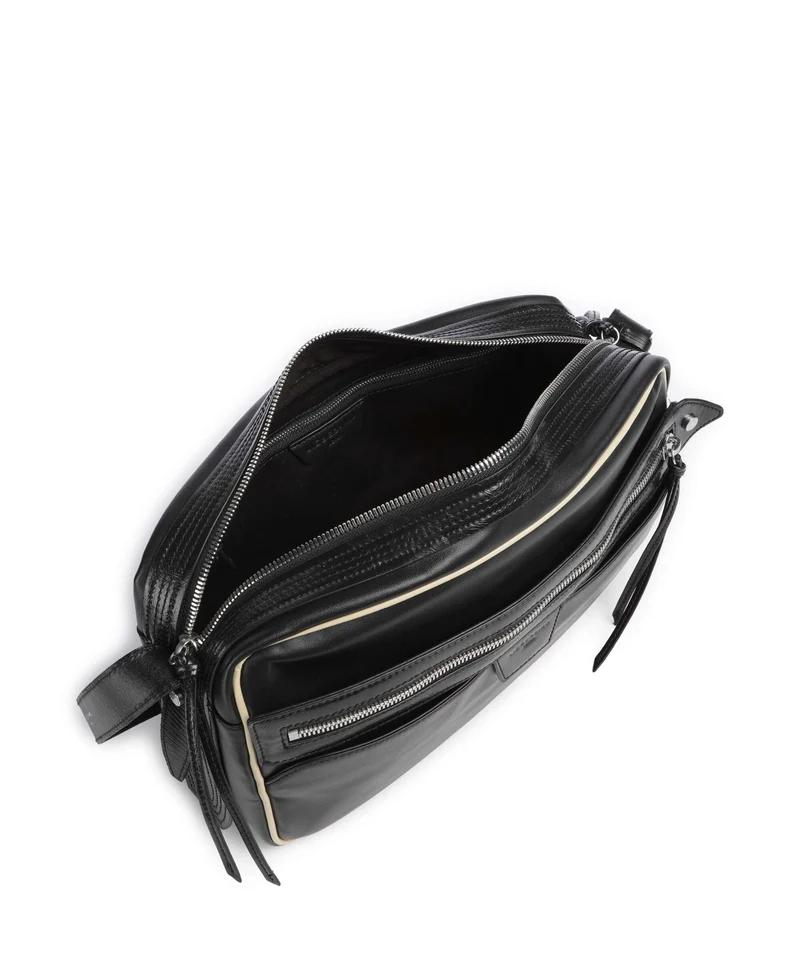 Liebeskind Juno Recycled Soft Calf M Schultertasche black
