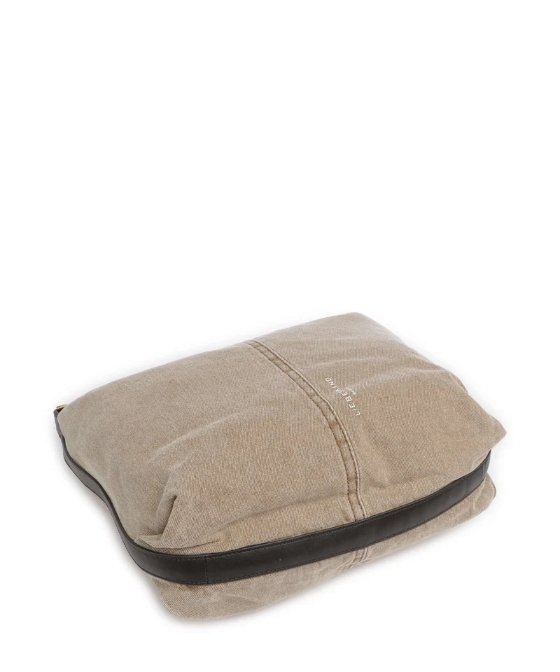 Liebeskind Paris Denim M Beuteltasche beige