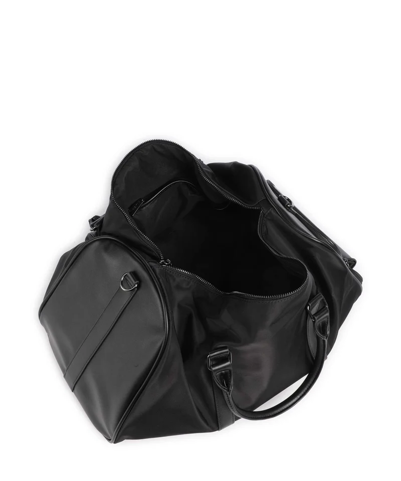 Valentino Bags Irons Weekender nero