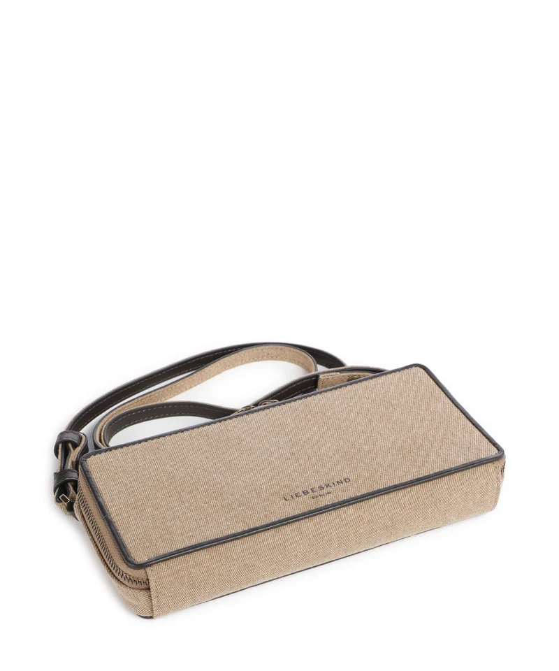 Liebeskind Juno Denim XS Umhängetasche beige