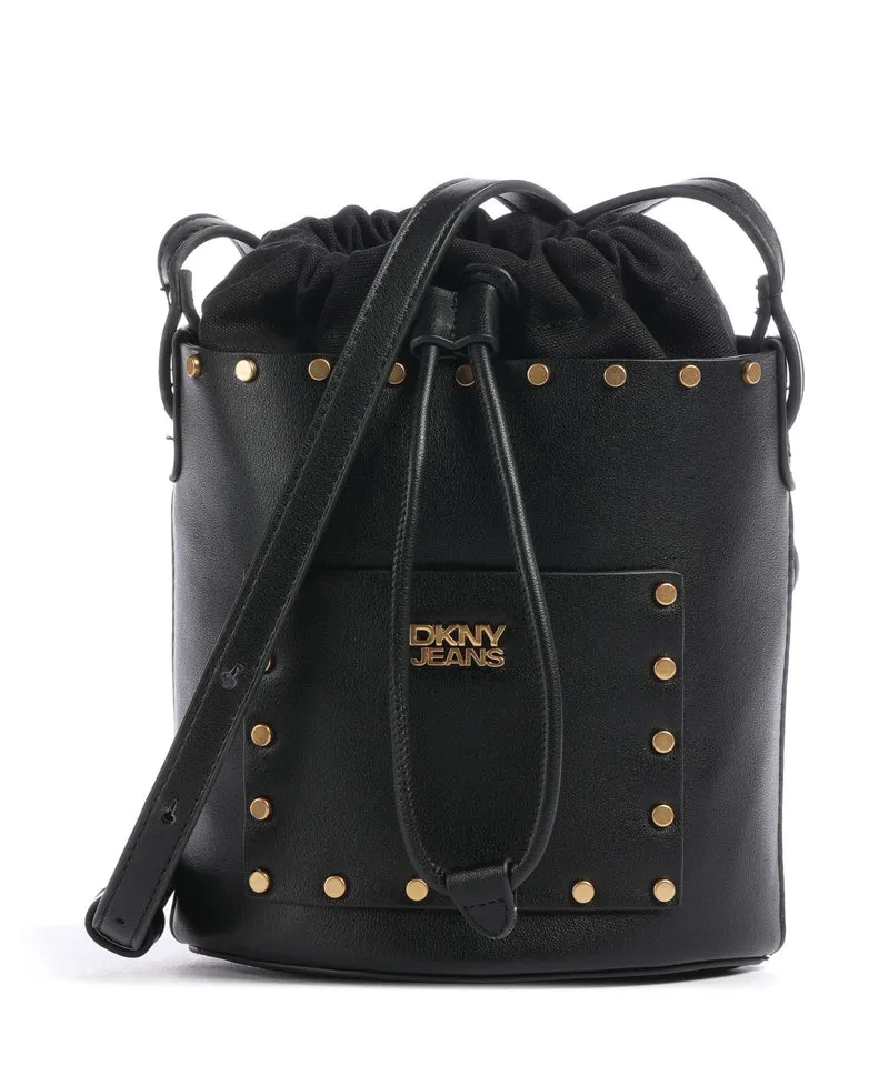 DKNY Payton Bucket Handtasche black/gold