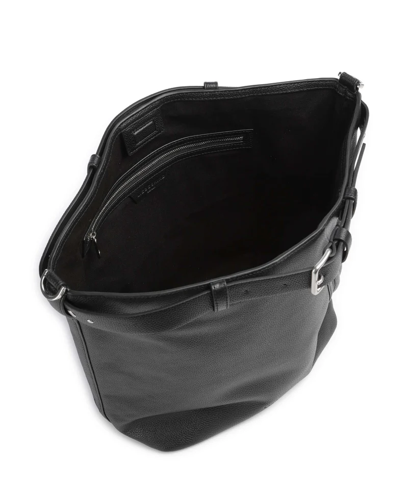 Liebeskind Zita Small Pebble L Bucket Handtasche black