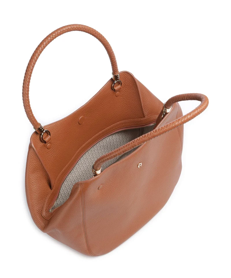 Aigner Carré Soft L Shopper cognac brown