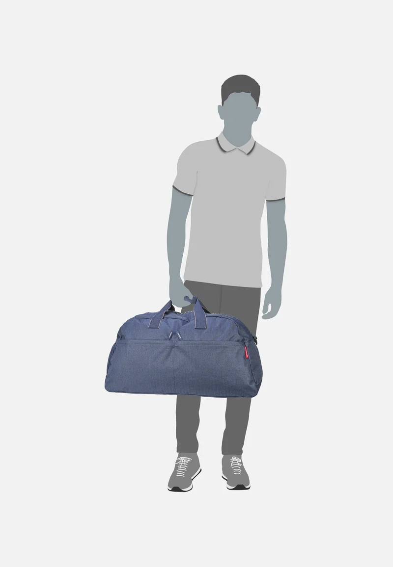 Overnighter Plus Herringbone Dark Blue - Weekender