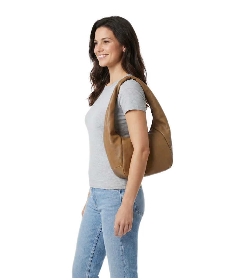Liebeskind Farrah Small Pebble M Beuteltasche sepia