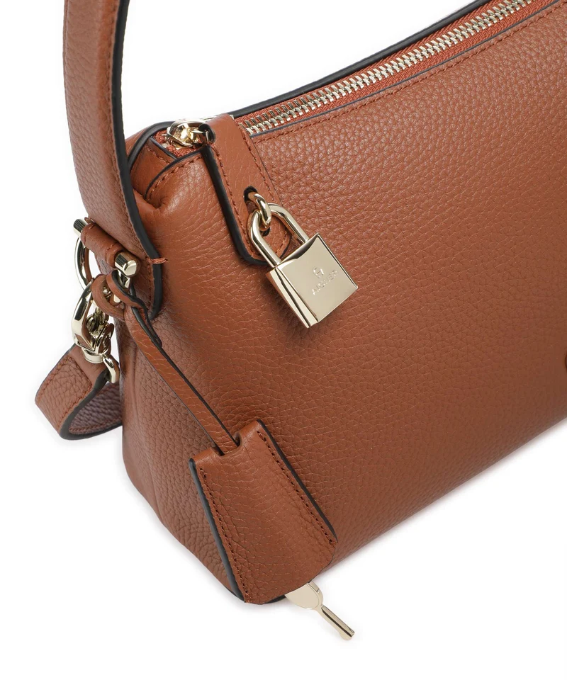 Aigner Delia S Schultertasche cognac brown